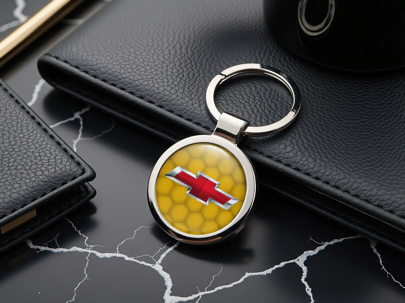 Chevrolet  Anello Porta Chiavi Lega Metallica Stile Elegante